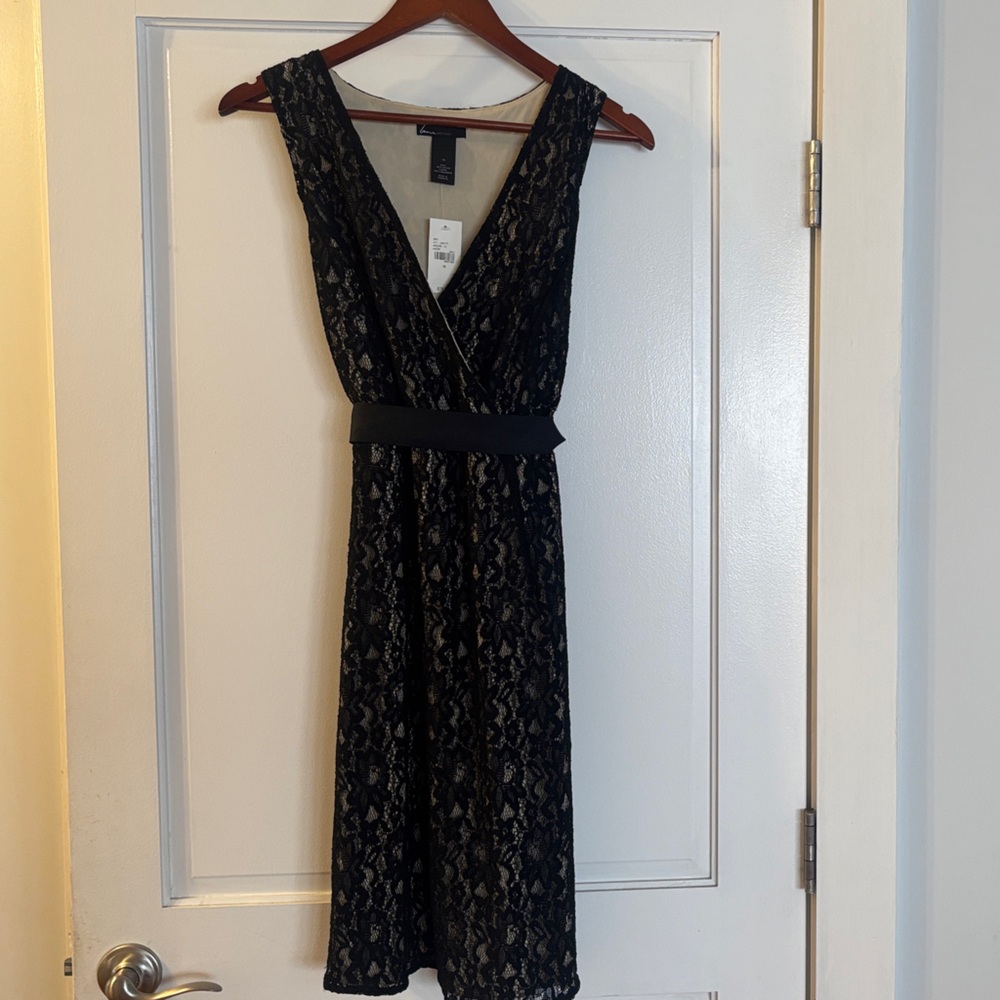 Lane Bryant Black Lace Dress